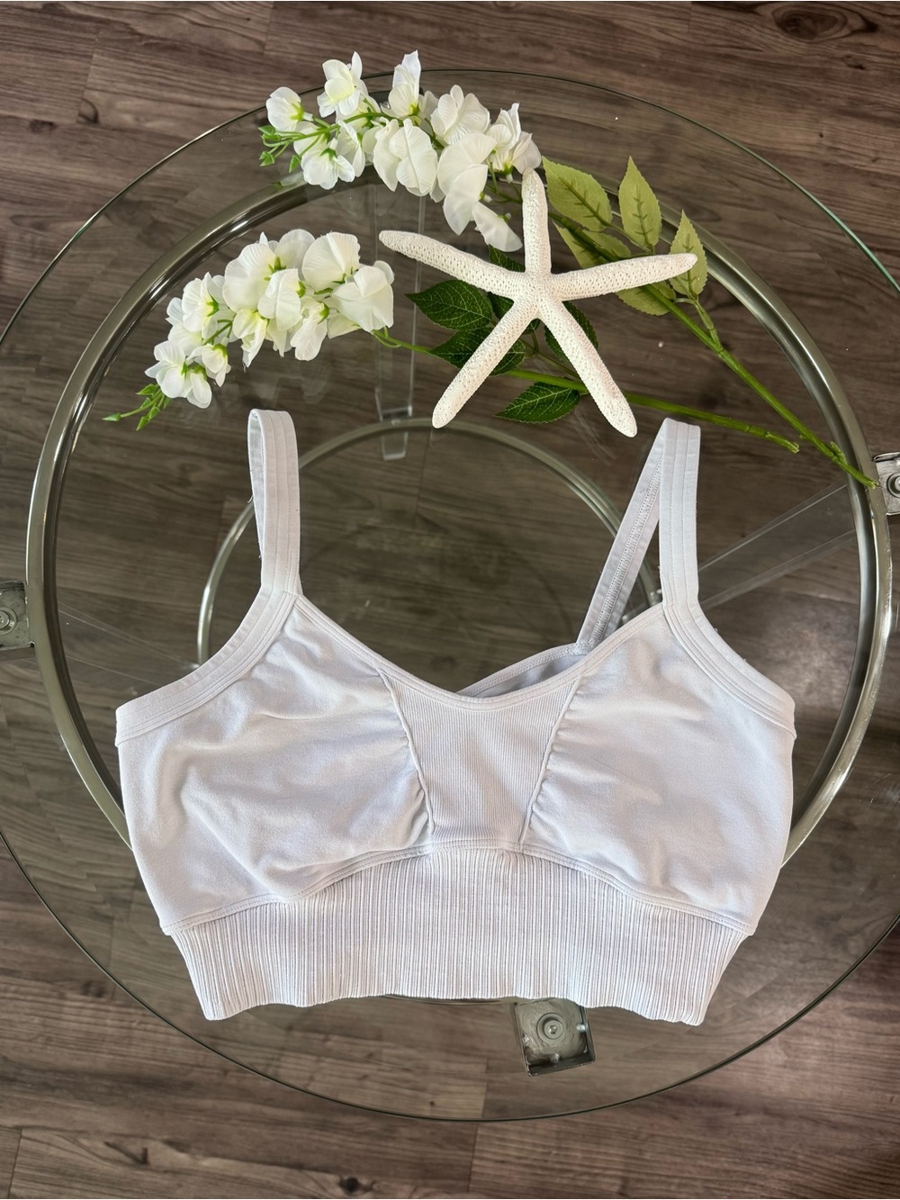 Free People Movement Good Karma Scoop Neck Crisscross Back Sports Bra - Picture 2 of 3